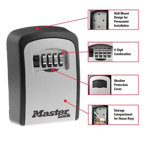 master lock reset 4 digit|Master Lock 5401D Key Box: How to Reset the Combination.